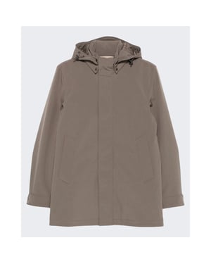 Woolrich Heren soft shell barrow mac coat