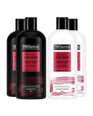 Tresemme 2x Shampoo & 2x Conditioner Bundle 680ml Each - Revitalise Colour