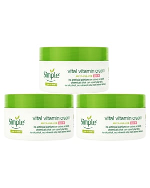 Simple Face Wash Bundle - Age Resist+ Facial Wash & Repair+ Cream Cleanser 240ml
