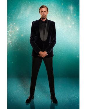 Black Satin Tape Slim Fit Tuxedo Trousers