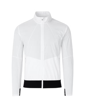 Asics MetaRun Mens White Softshell Jacket