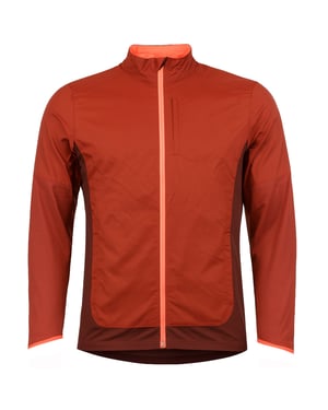 Brooks Fusion Hybrid Mens Dark Red Jacket