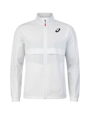 Asics Match Mens White Tennis Jacket