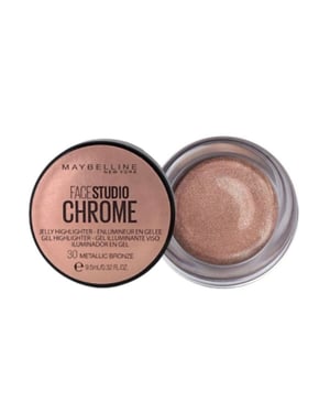 Maybelline Face Studio Chrome Jelly Highlighter - 30 Metallic Bronze