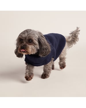 Rover Sherpa Dog Coat XS - Oxford Blue
