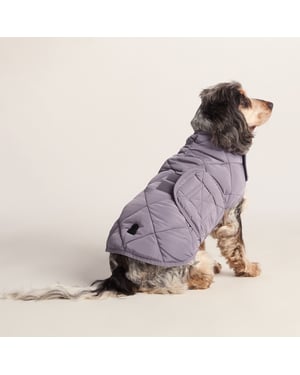 Fido Padded Dog Coat M - Dusky Lilac