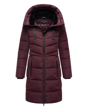 Marikoo Natsukoo dames winterjas – warm, teddyvoering & capuchon