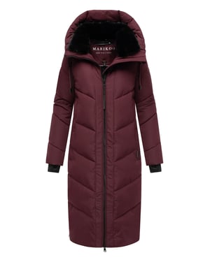 Marikoo Nadaree dames winterjas – lang, warm & met capuchon