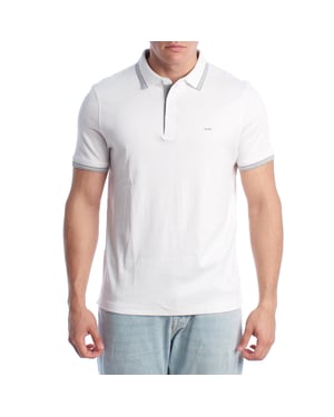 Herren-Poloshirt aus Baumwolle mit kurzen Ärmeln OF15FY220B