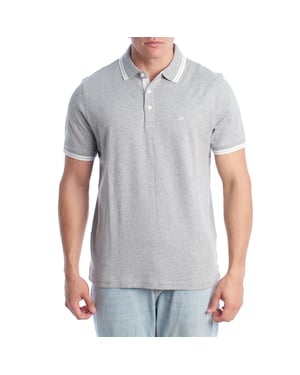 Herren-Poloshirt aus Baumwolle mit kurzen Ärmeln OF15FY220B