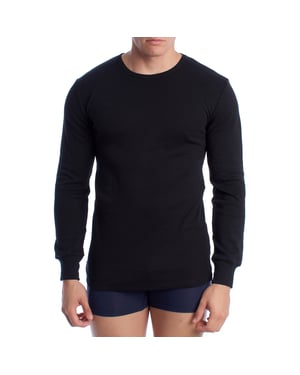 Men's Long Sleeve Cotton Thermal T-Shirt A0258