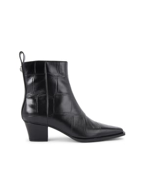 Kurt Geiger London Leather Mini Eagle Ankle Boots