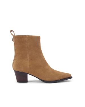 Kurt Geiger London Suede Mini Eagle Ankle Boots