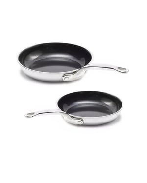 Greenpan Premiere koekenpannenset Ø 20 cm + 28cm rvs