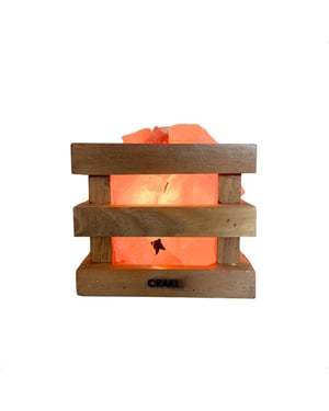 Orakl Dimbare himalaya zoutlamp fira vierkant