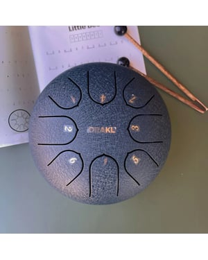 Orakl Steel tongue drum echo middernacht blauw