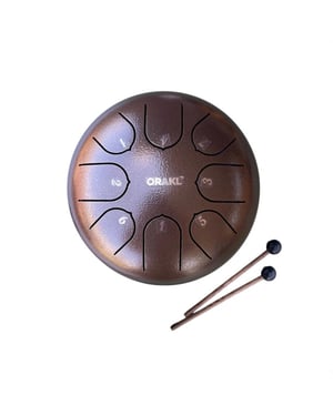Orakl Steel tongue drum echo zonbrons