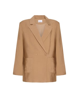 Paola Oversize Blazer in Camel