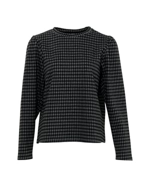 Flow Sweatshirt Rayon in Donkergrijs