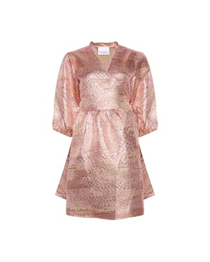 Jannie Aya-jurk in roségoud