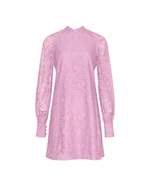 Karen korte jurk in lila