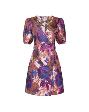 Neva Belt-jurk in lila