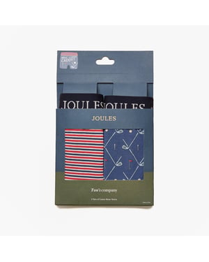 Joules Joules Crown Joules Mens Boxer Shorts Red/blue