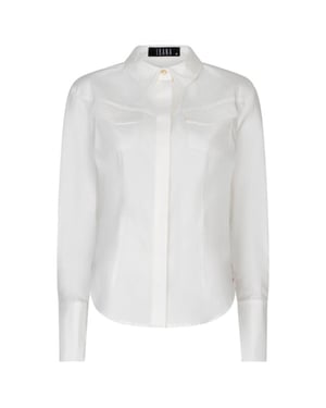 Ibana Blouse lange mouw 302610027 brandy