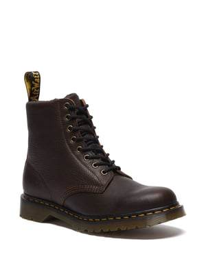 Dr. Martens 1460 Pascal Warm Lined 8 Eye Leren Bruine Laarzen