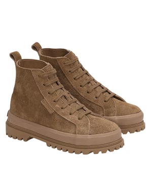 Superga Unisex Volwassen 2641 Alpina Suède Enkelboots (Bruin)