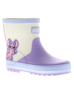 Stitch Younger Girls Wellies Solway purple