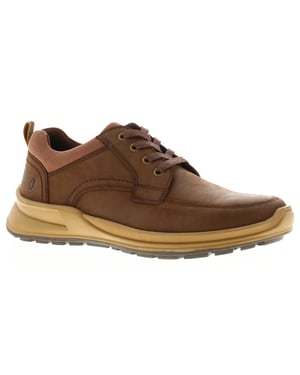 Hush Puppies Mens Shoes Casual Adam Leather brown