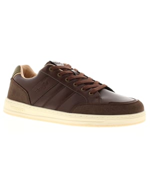 Wrangler Mens Casual Shoes goldston Lace Up brown