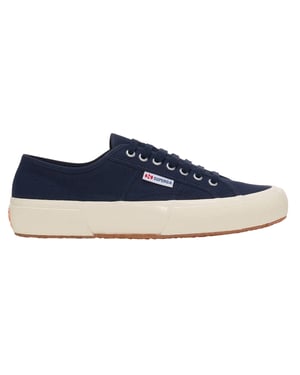 Superga Volwassen unisex 2750 OG-trainers (Navy/Off Wit)