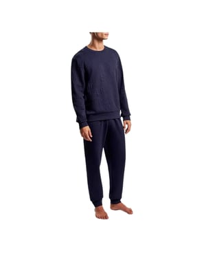 Emporio Armani herrträningsoverall med signaturdesign