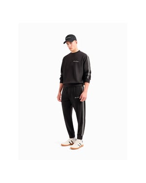 Armani Exchange herrtröja med signaturdesign