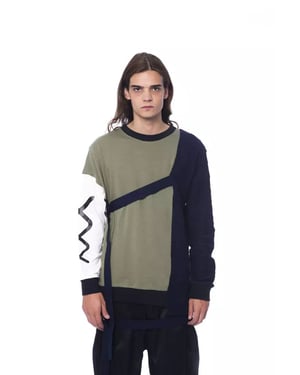 Kleurblokgebreide Sweatshirt Ni12989