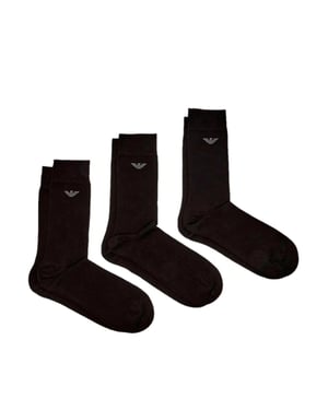 Emporio Armani herensokken (3 stuks) met adelaarmotief