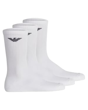 Emporio Armani herensokken (3 stuks) met adelaarmotief