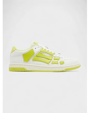 Amiri Skel Top Low White Lime