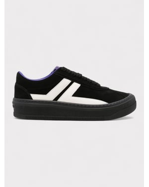 Lanvin X Future For Men Black Leather Cash Sneakers