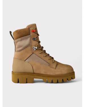 Heron Preston Military Boots Biege