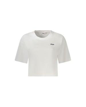 Fila Crop Top Met Korte Mouwen
