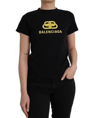 Balenciaga Logo T-shirt Korte Mouw 641674 Tjv53