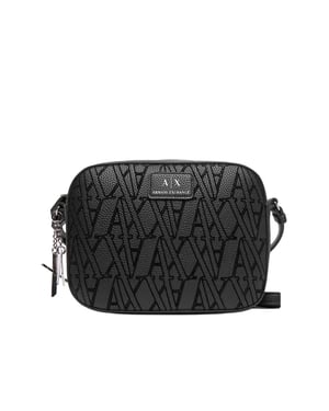 Armani Exchange dames schoudertas met monogram