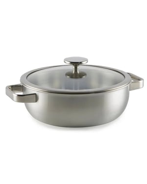 Habonne Hapjespan braadpan rvs 5-ply 26 cm