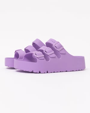 Florida Papillio EVA Platform Sandals in Purple