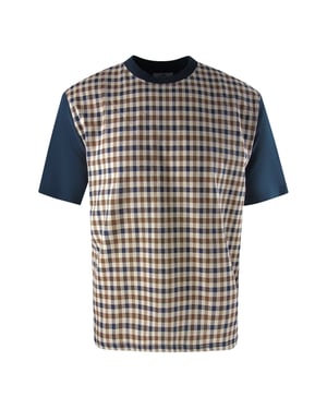 Aquascutum Iconic Front Navy Blue T-shirt