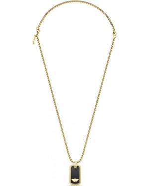 Police PEAGN0038602 Mens Stamp Necklace