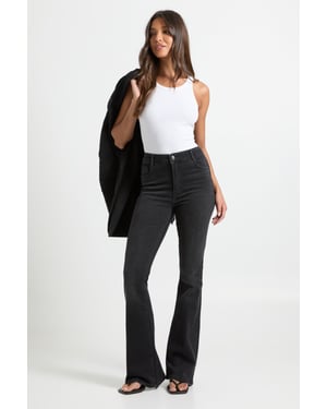 High Waist Booty Lifting Flared Jean